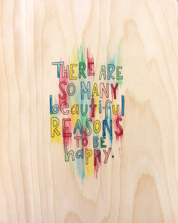 Messy & Happy Wall Art