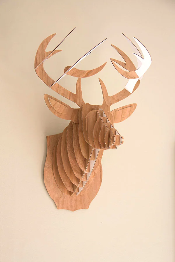 Cherry Deer Head