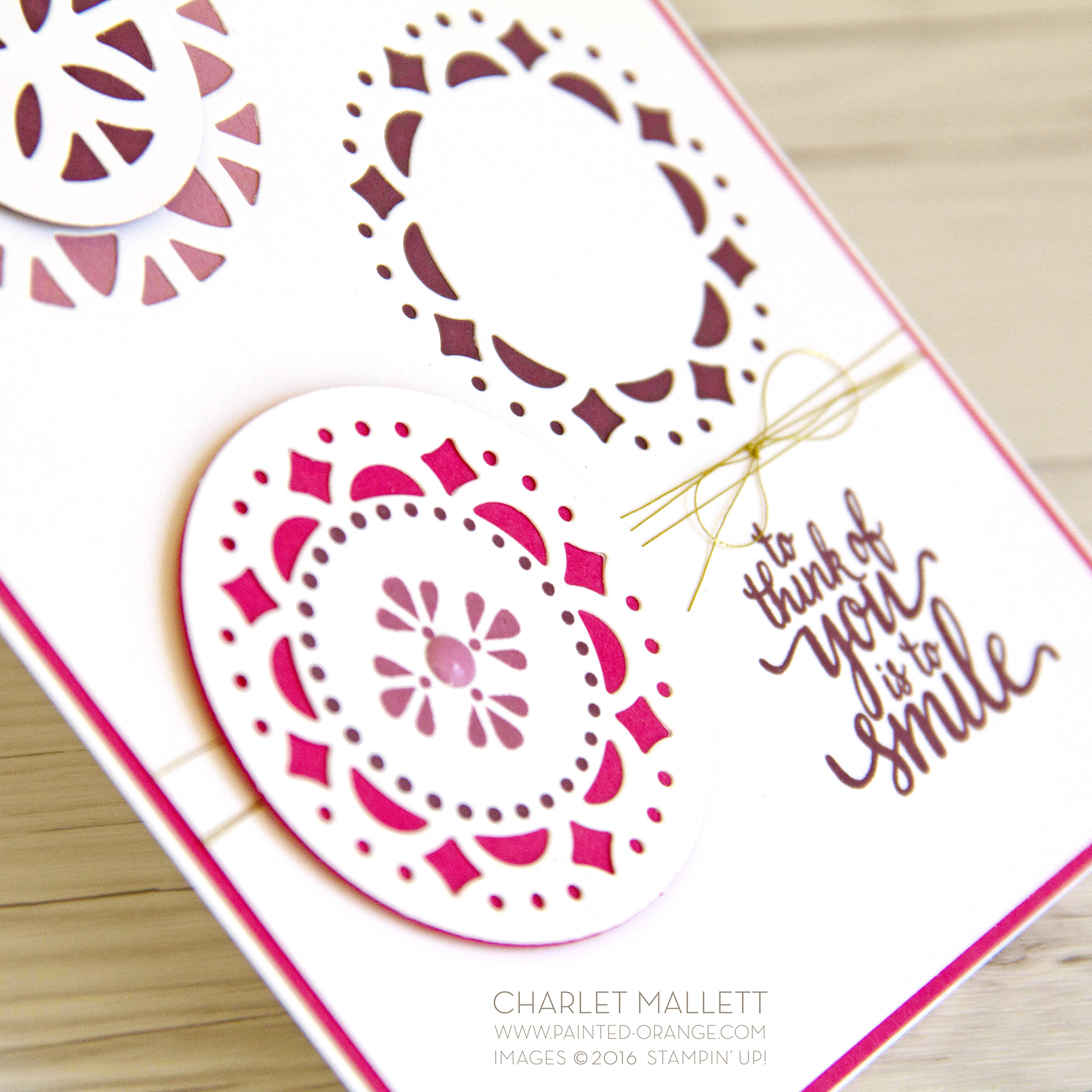 Eastern Palace card - Stampin' Up! Charlet Mallett