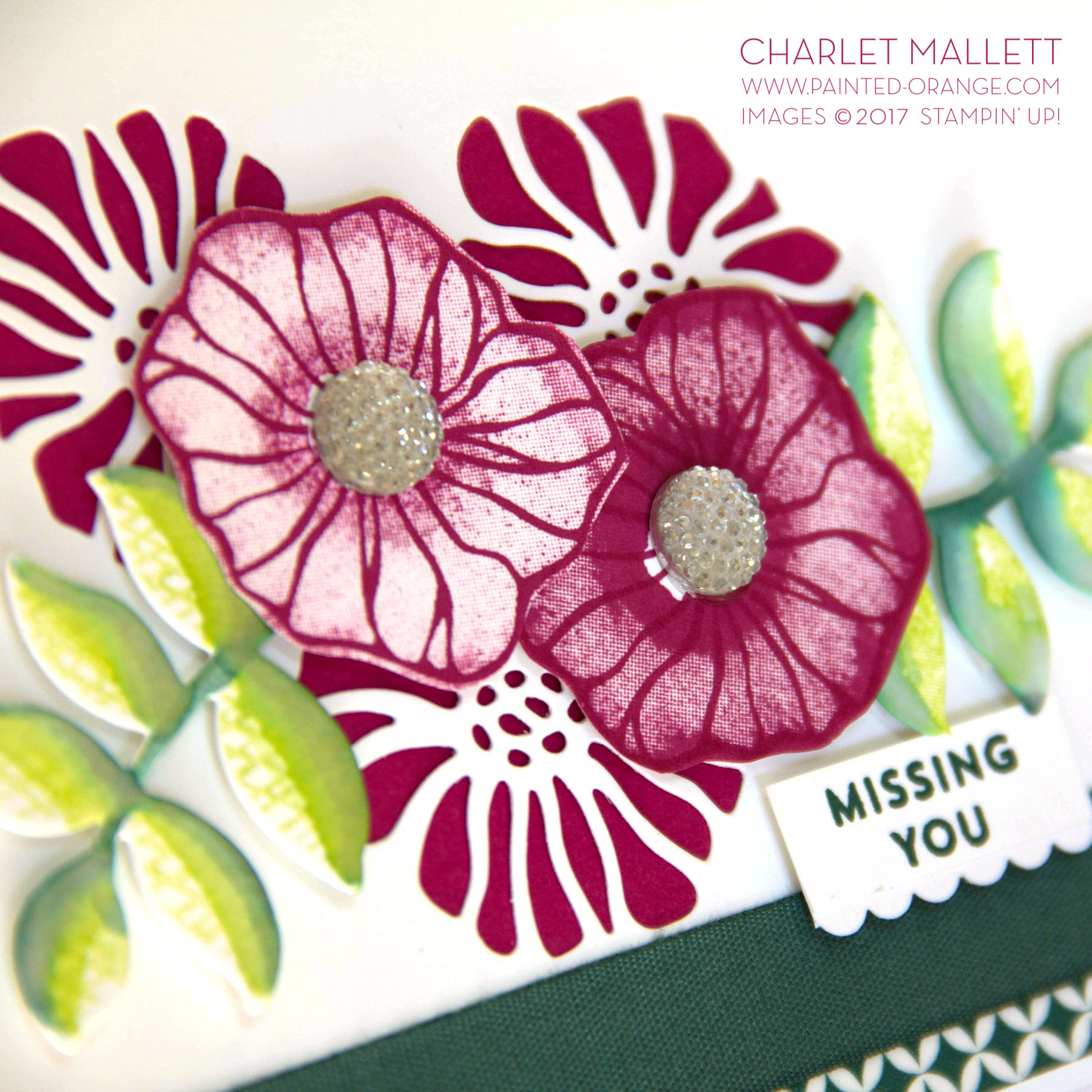 Oh So Eclectic - Charlet Mallett, Stampin' Up! TGIFC115 Color Challenge.