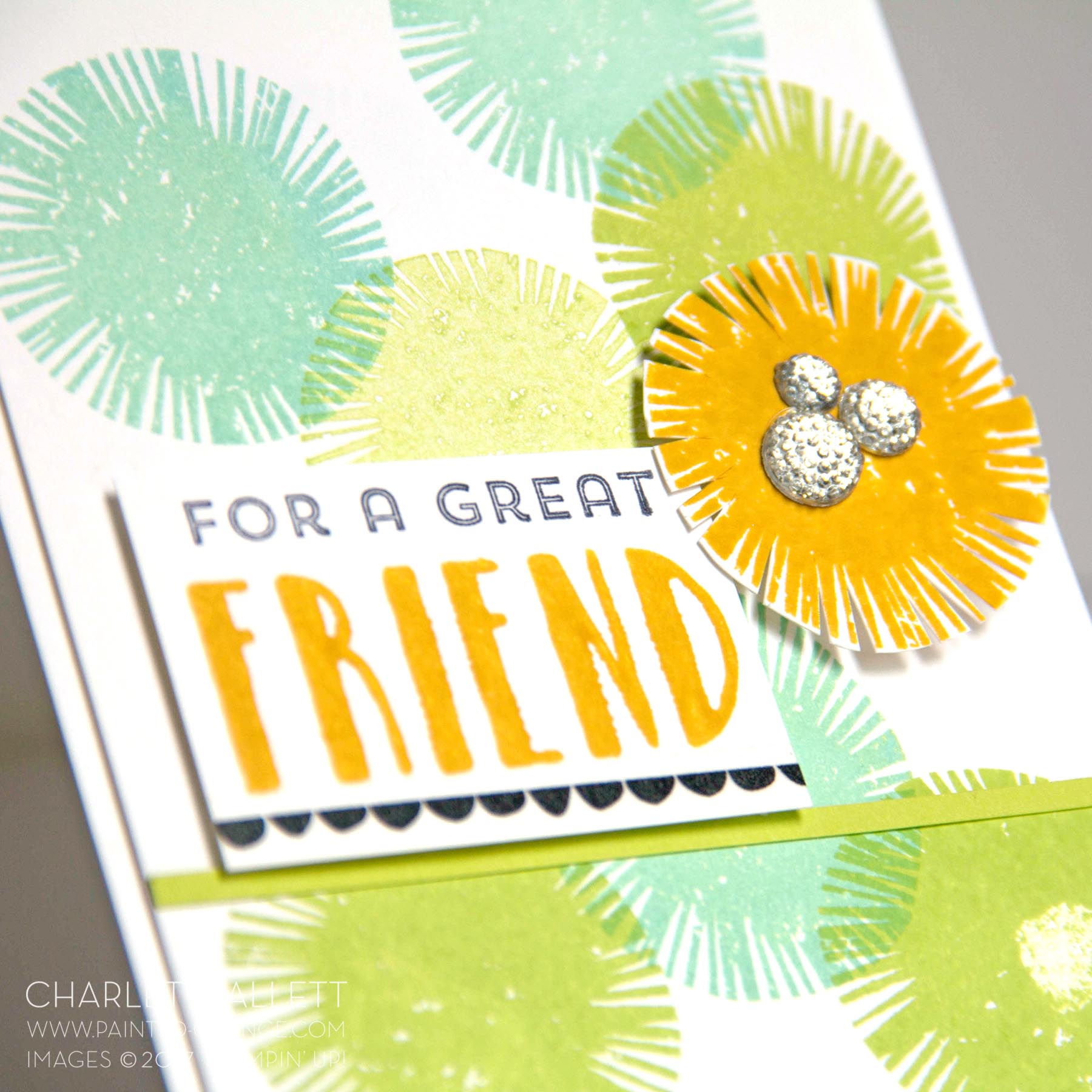 Lovely Inside & Out - TGIFC119 Color Challenge. Charlet Mallett, Stampin' Up!