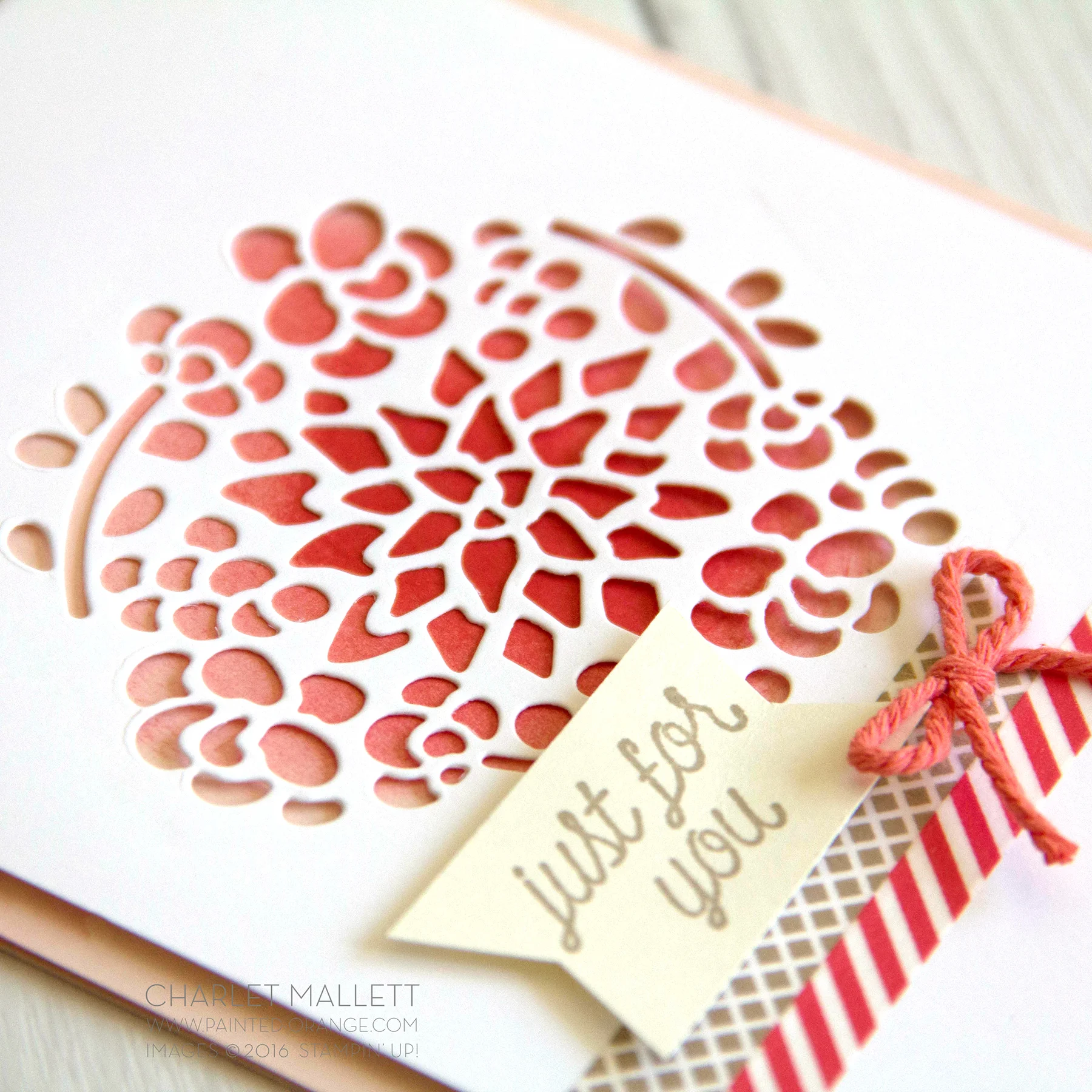 Window Shopping - Window Box thinlet card - Charlet Mallett - Stampin' Up!