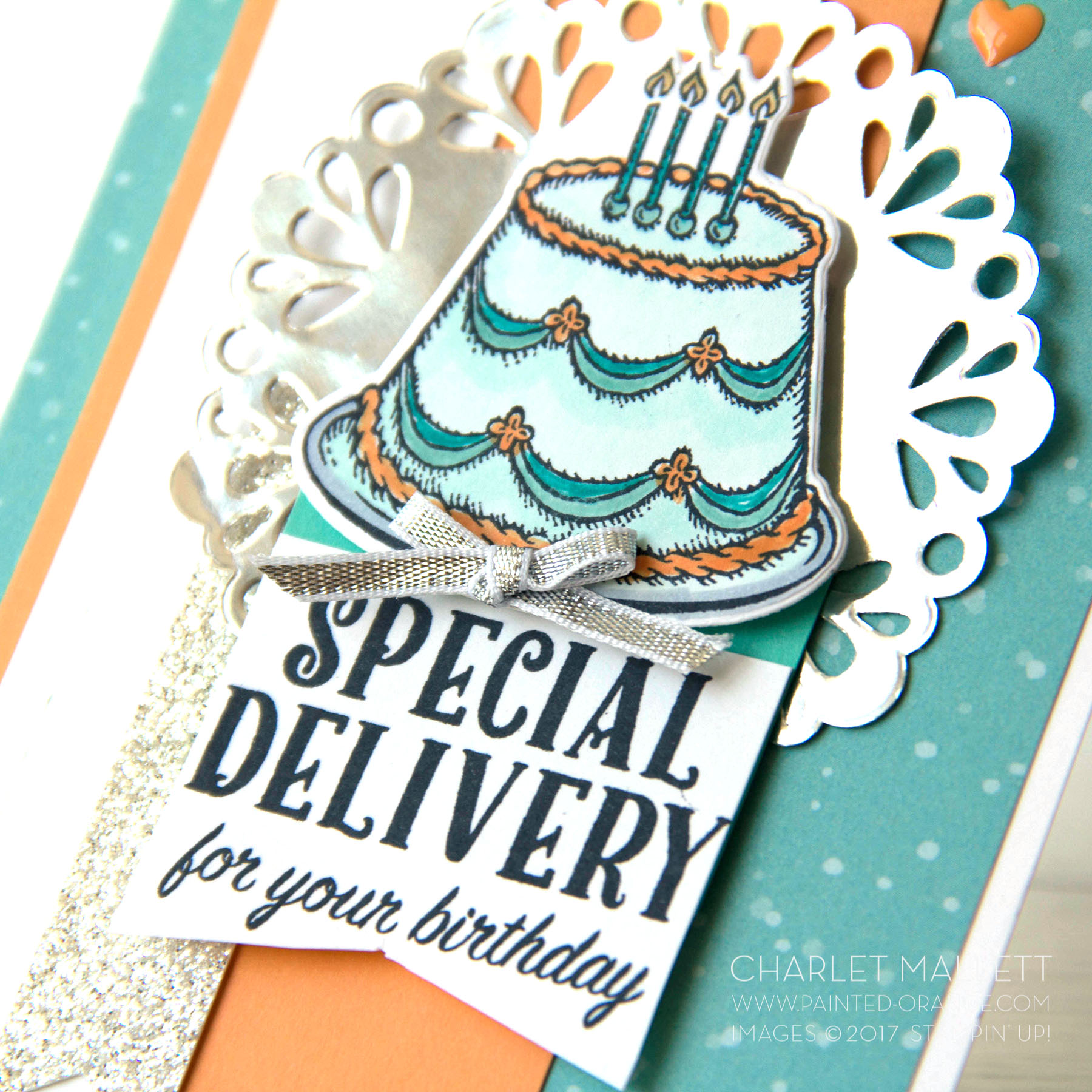 Birthday Delivery What Will You Stamp — Painted Orange