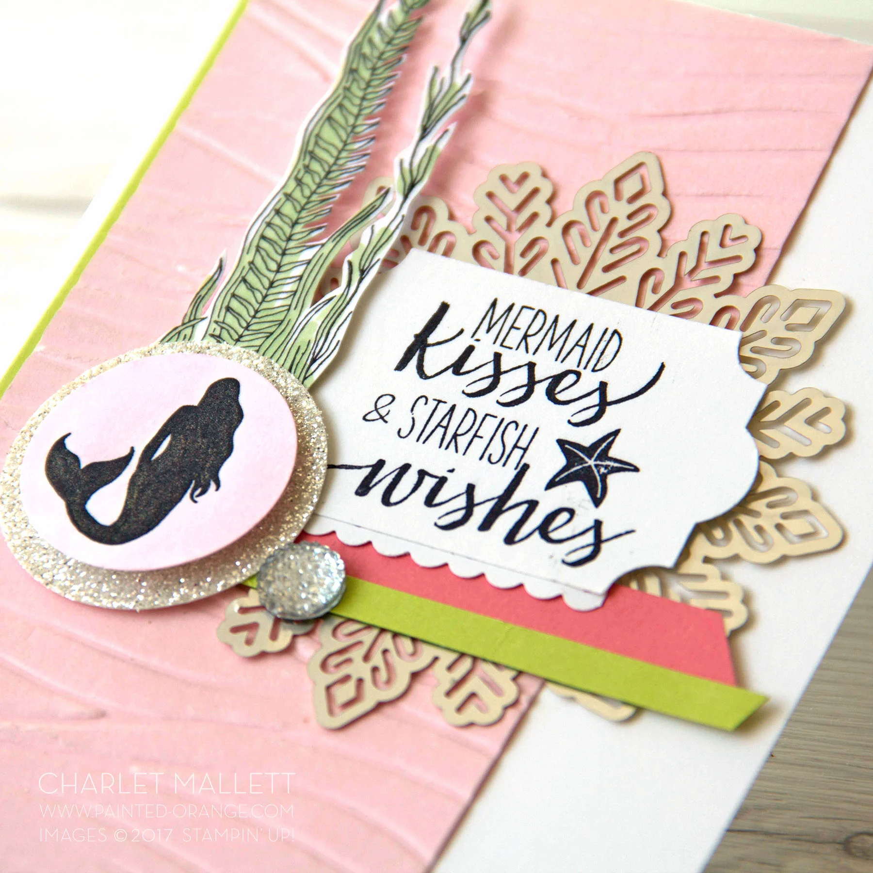 Magical Mermaid - What Will You Stamp — Painted Orange