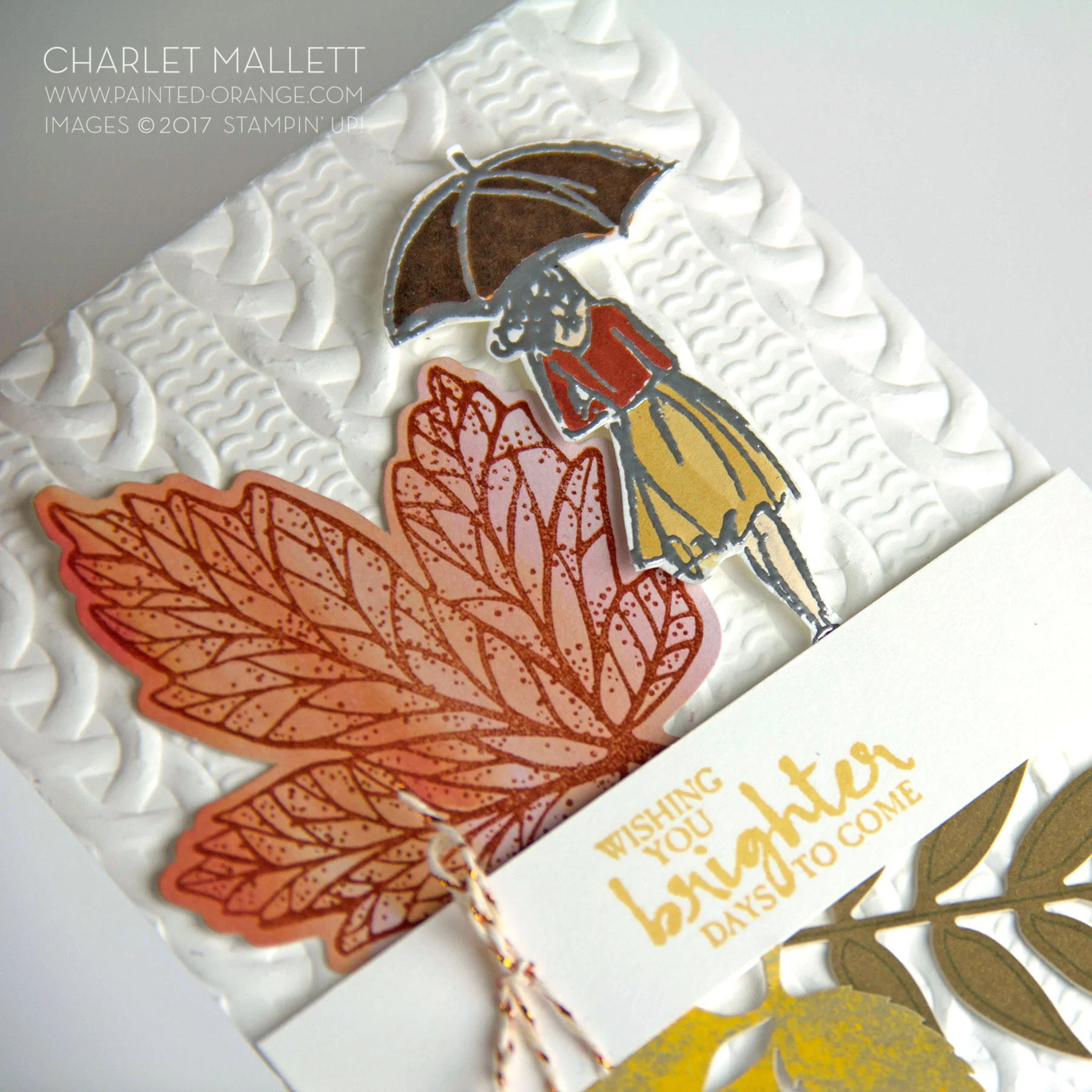 Beautiful You and Layered Leaves Sept 2017 Paper Pumpkin - Charlet Mallett, Stampin' Up!
