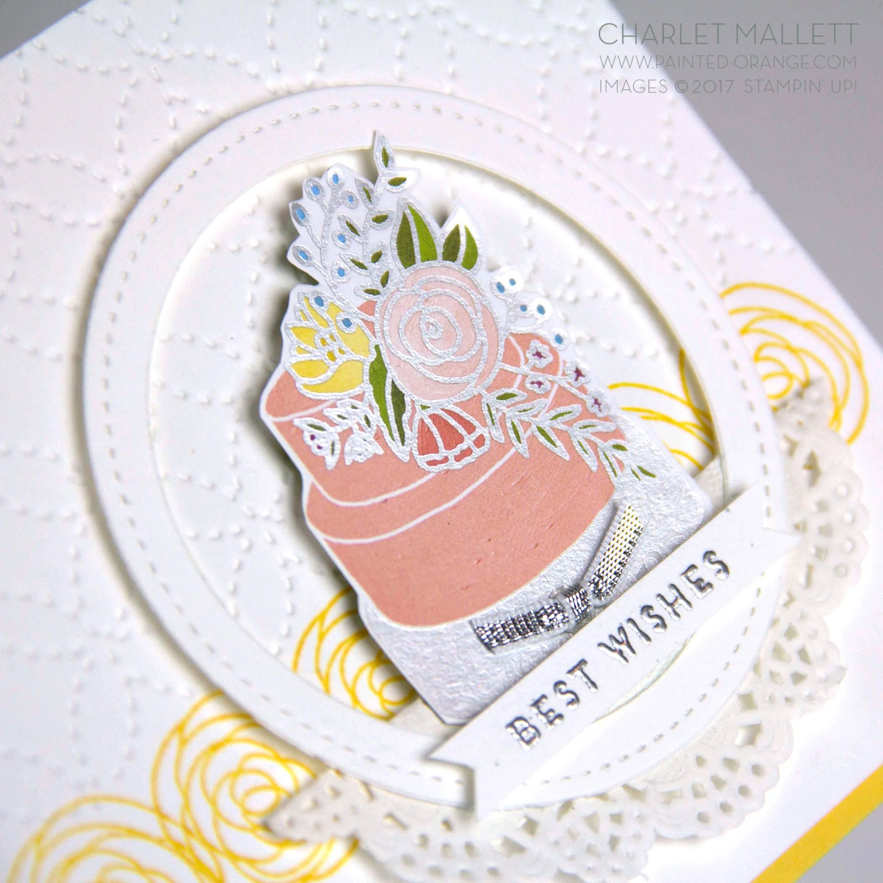 Cake Soiree stamp set & embellishments - Charlet Mallett, Stampin' Up! Occasions Catalog 2018