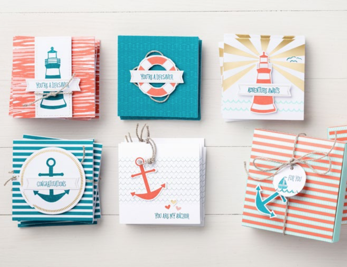 You Are My Anchor paper supplies