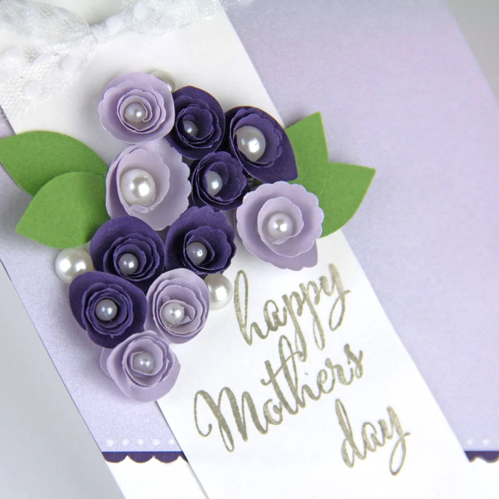 Mother's Day Card Making Challenge with Paper Garden — Painted Orange