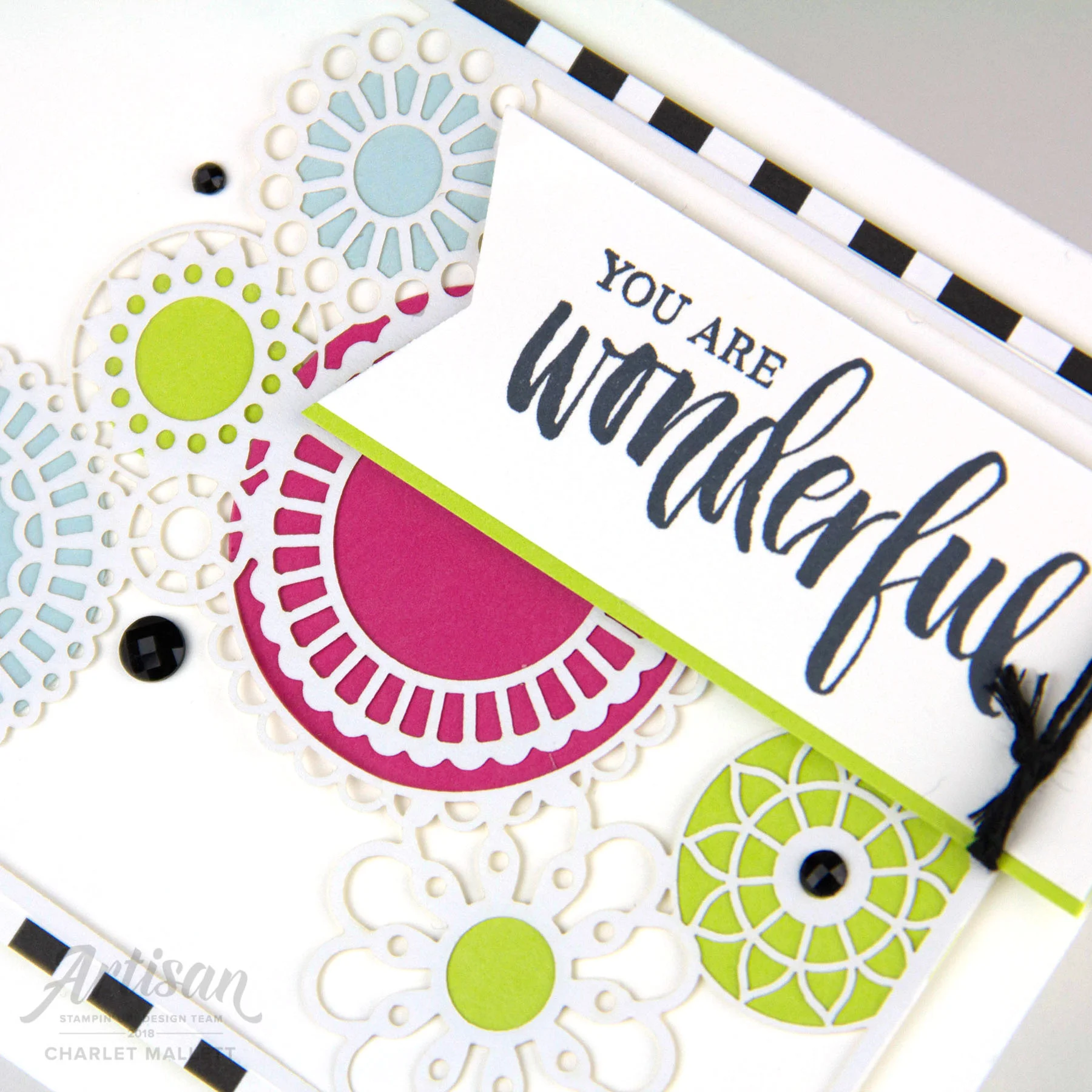 GDP138 - Charlet Mallett, Stampin' Up! Greeting is from Rooted in Nature.