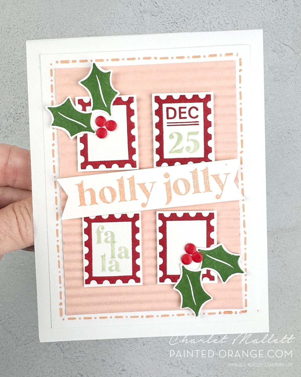 I adore everything @berdien_weideveld creates and so I was thrilled to case her card for @global_design_project - 

I love the grid layout and the postage elements on her card, so I pulled those two together for my project using the Keeping Tradition
