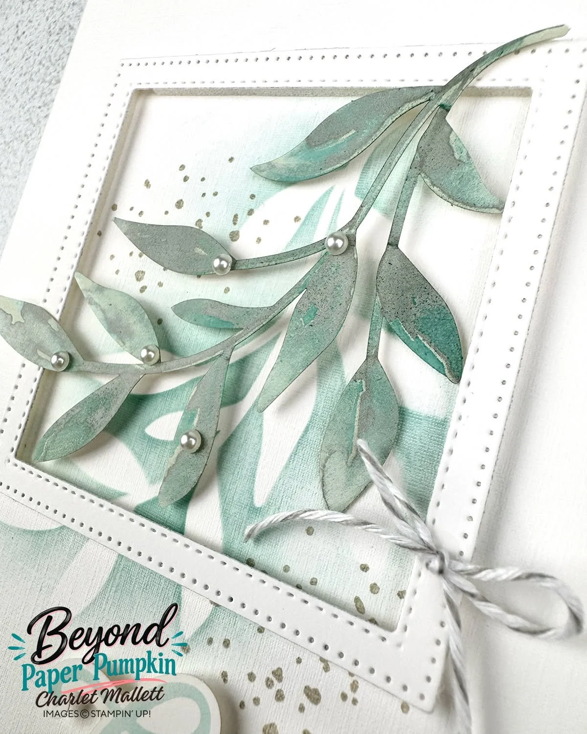HELLO friends. It' ready! Our Beyond Paper Pumpkin August 2026 Tutorial, featuring the 'Kindred Greetings' Kit, is now available. Here is a sneak peek of my project. I pulled in Lost Lagoon ink and stretched my kit supplies to make a great card.

The