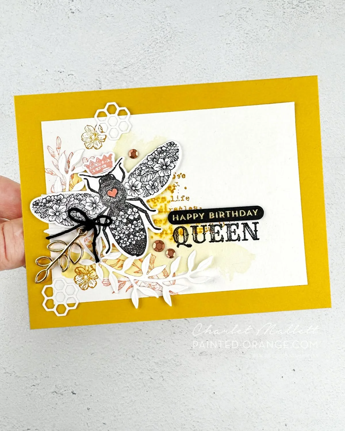 Birthday Queen!  A cute card for a queen. 

Our September theme for USE YOUR STASH is &ldquo;hardly used&rdquo; and this theme might describe MOST of my craft room.  I dug around and found a stamp, die, color and embellishment that I hardly used to c