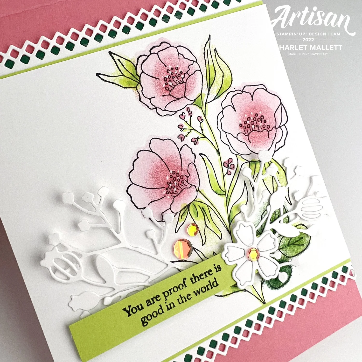 Global Design Project GDP361 Fresh Cut Flowers — Painted Orange