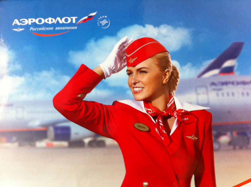 no drab Soviet uniforms here!