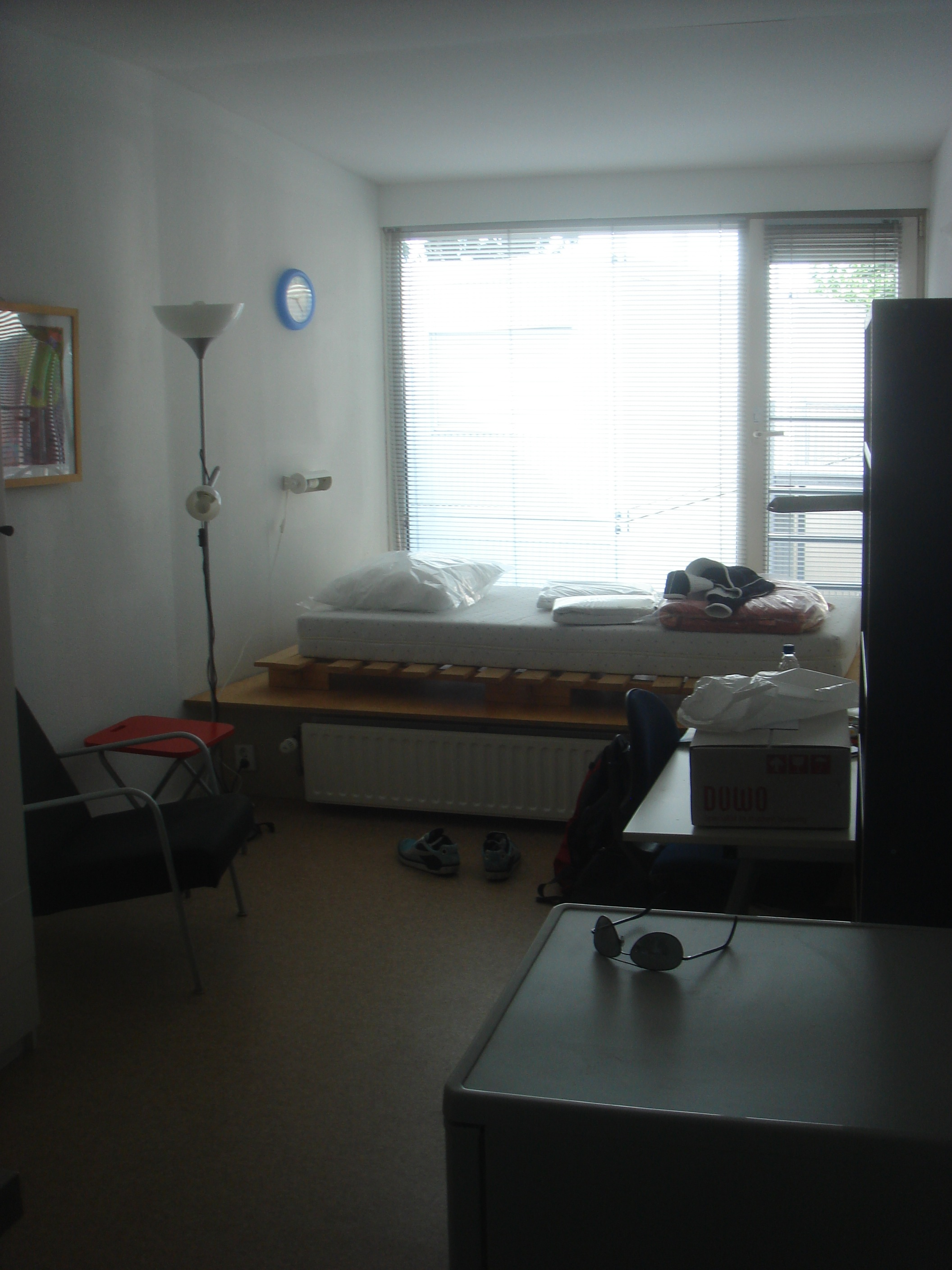My Spacebox on move in day, August 2010 