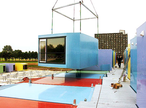 Prefabricated units simplify installation 