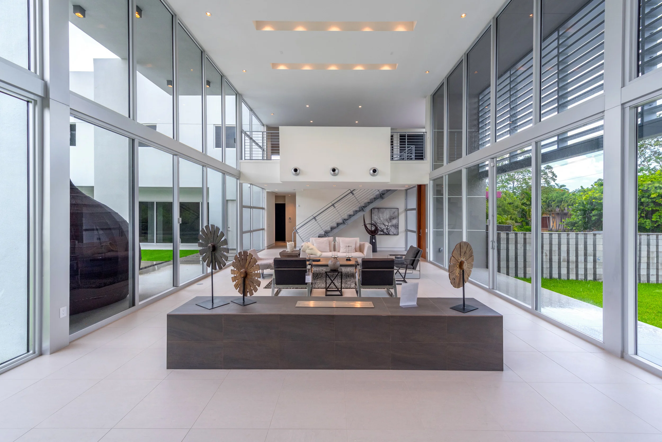 The Setting Homes Plum House Miami Florida Interior Living Room TARIS Real Estate