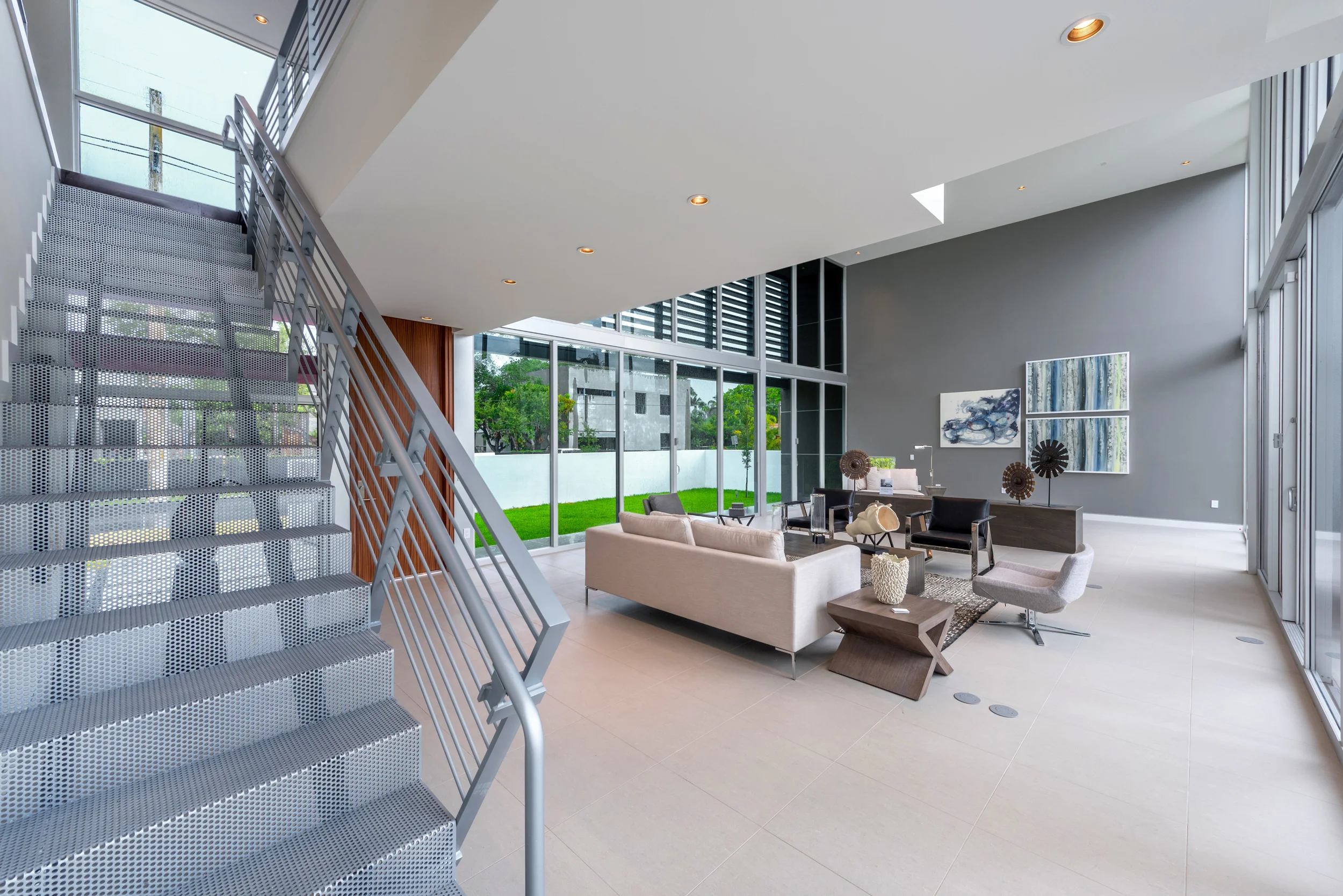The Setting Homes Plum House Miami Florida Interior Living Room TARIS Real Estate