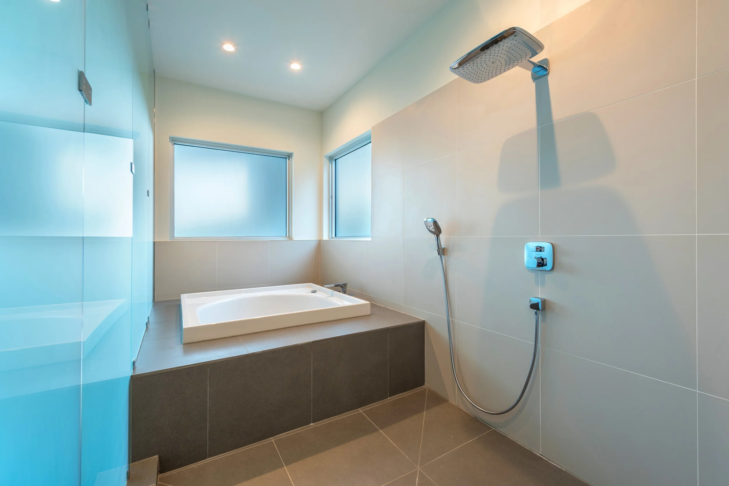 The Setting Homes Plum House Miami Florida Interior Master Bathroom TARIS Real Estate