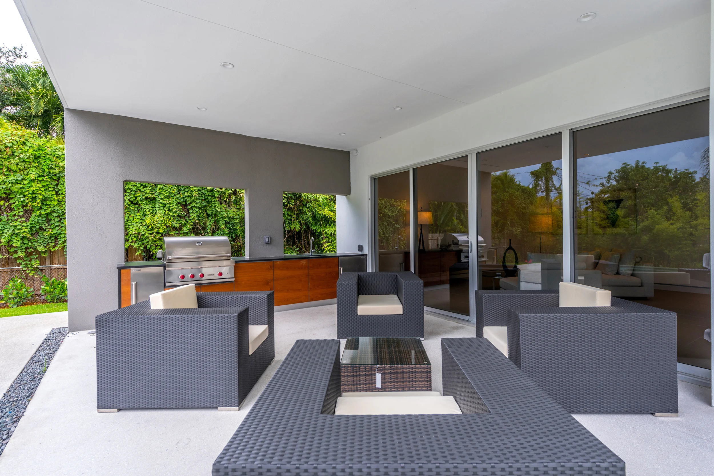 The Setting Homes Plum House Miami Florida Exterior Deck TARIS Real Estate