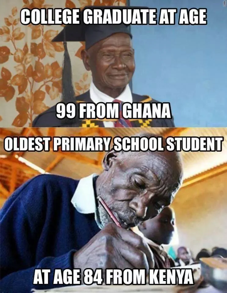 You're Never Too Old To Learn