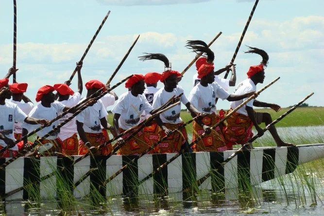 The Kuomboka River Festival in Zambia