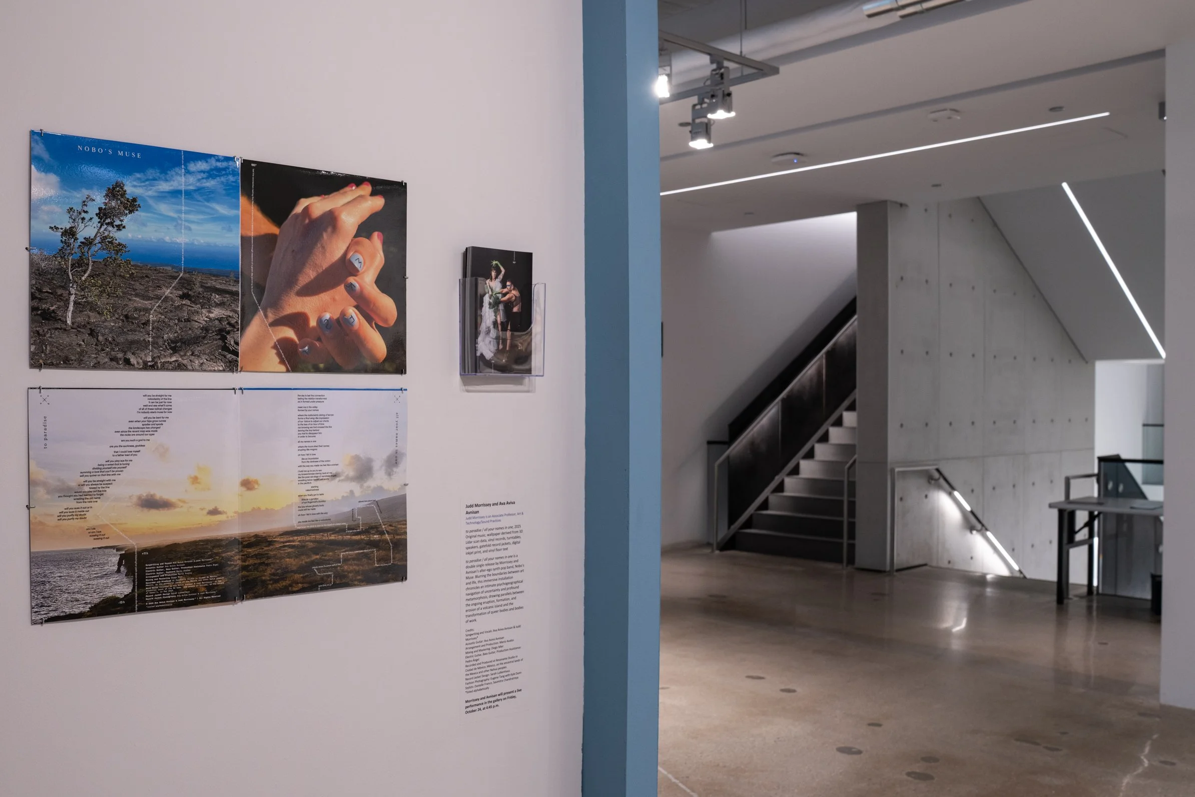 to paradise / all your names in one - installation documentation