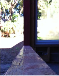 Figure 4: Fluid applied membrane on window sill