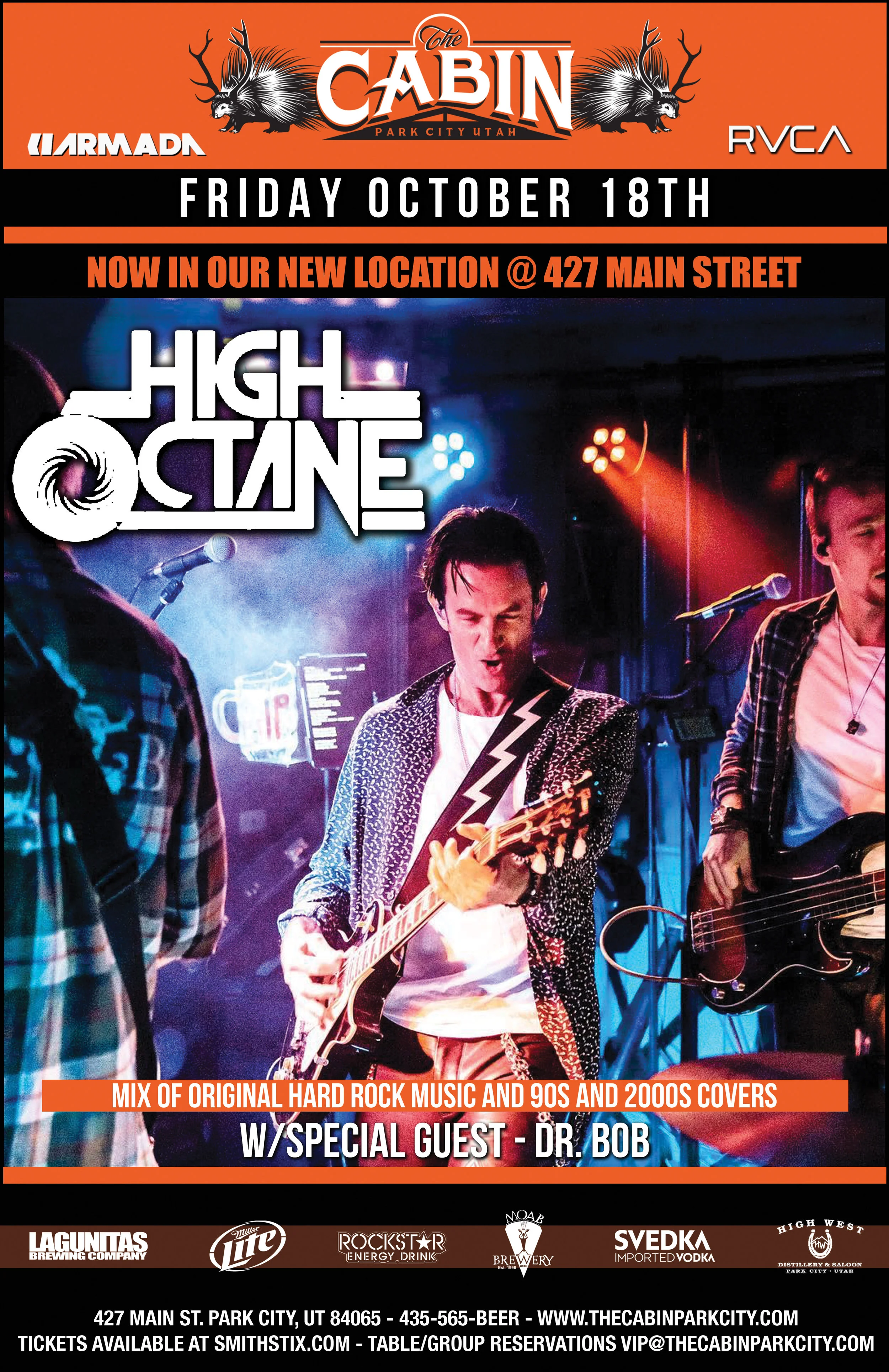 High Octane The Cabin Park City Utah