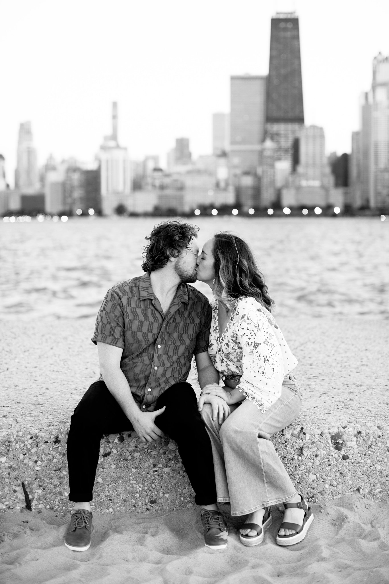 chicago engagement session