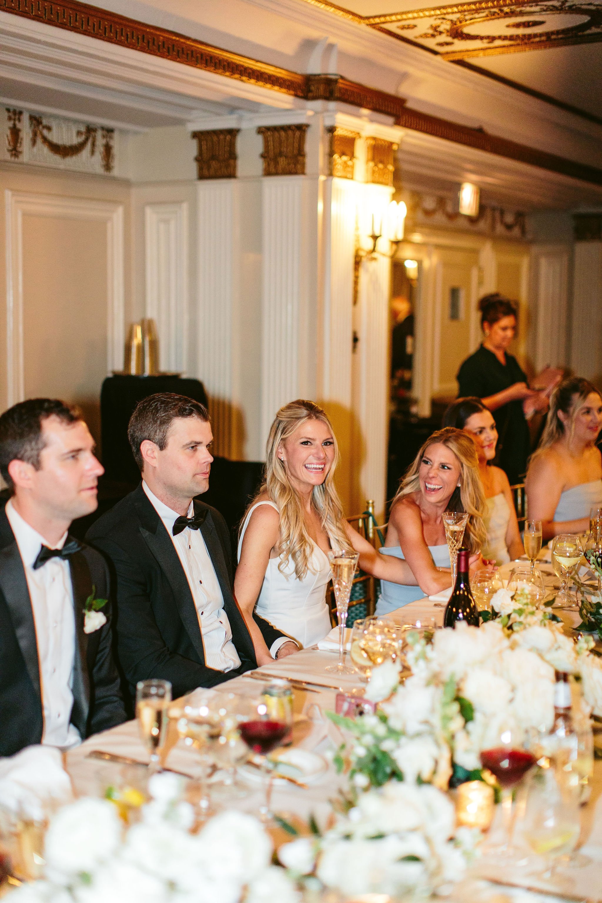wedding reception at The Drake Chicago