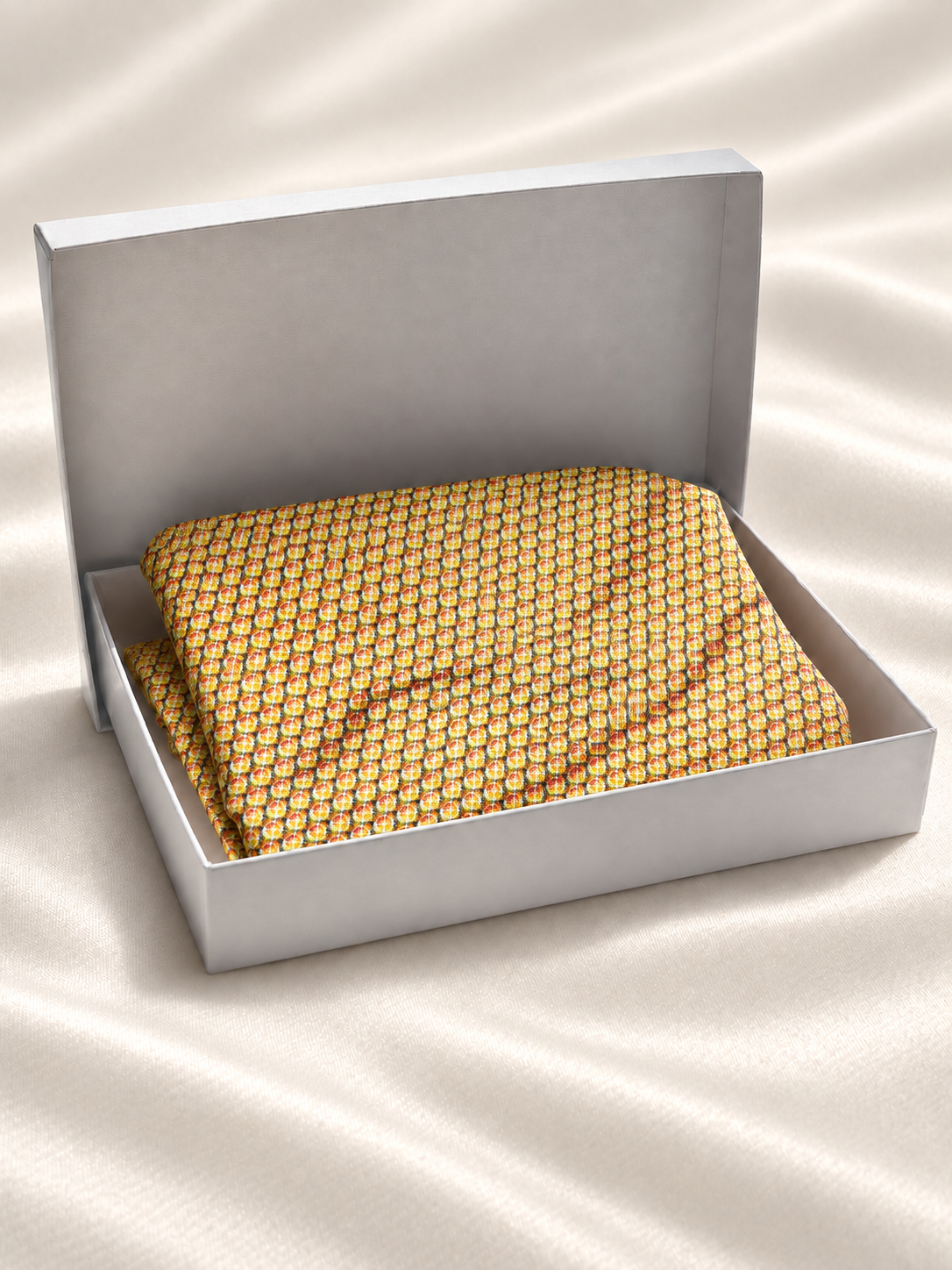 Golden-Red Woven Cloth in Open Box.png