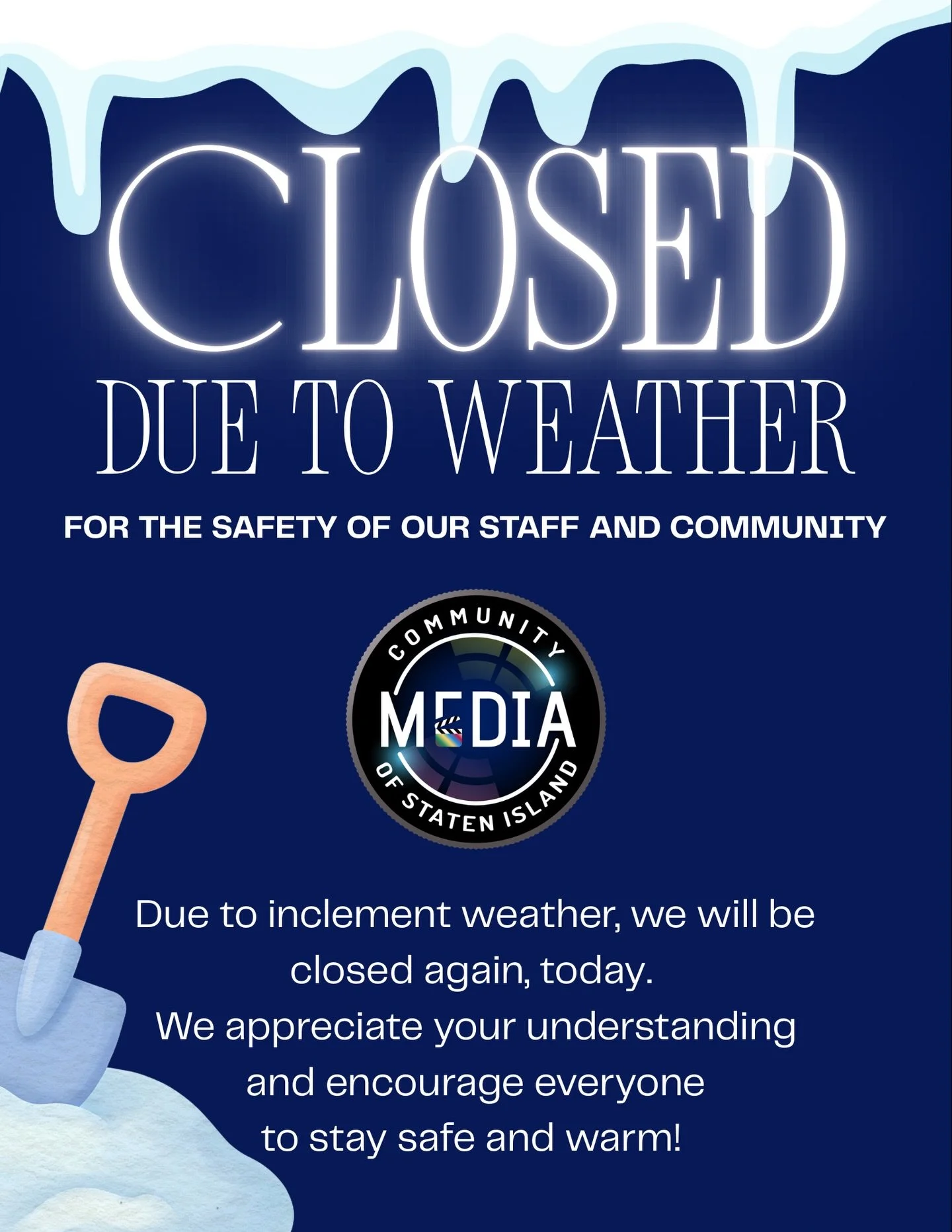 Brrrr&hellip;stay safe and warm, Staten Island! ❄️