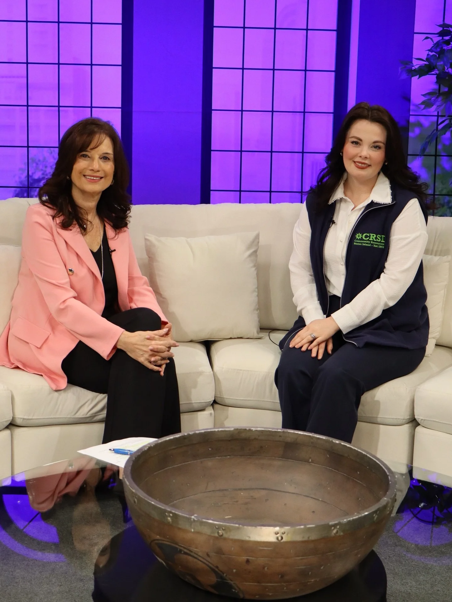 It was a fabulous morning on set of Around the Island! In this upcoming episode, Maria sits down with Mackenzie Iburg-Billera, Director of Development at Community Resources Staten Island. Packed with meaningful and informative conversation, this epi
