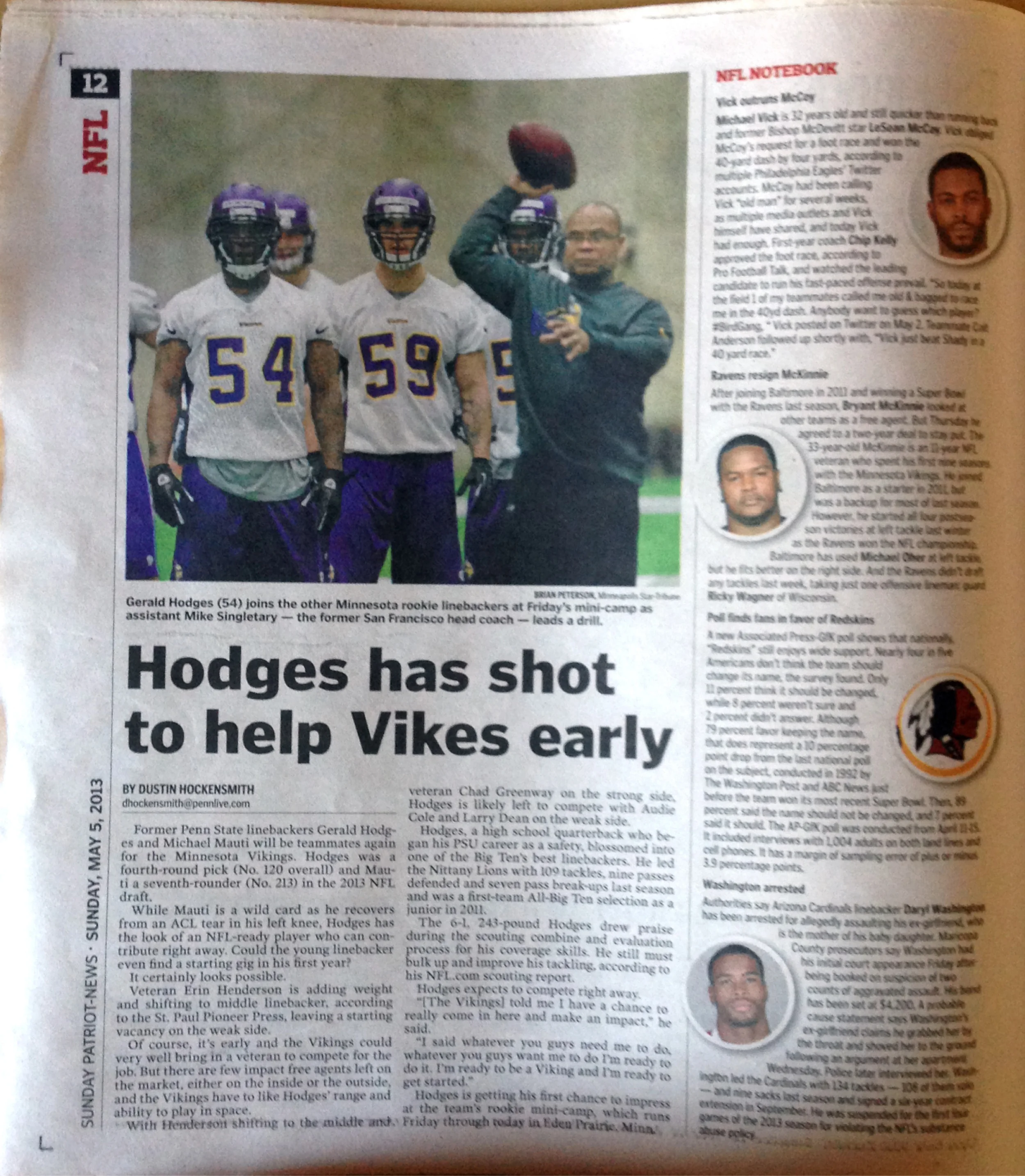 Patriot-News, Sunday, May 5, 2013