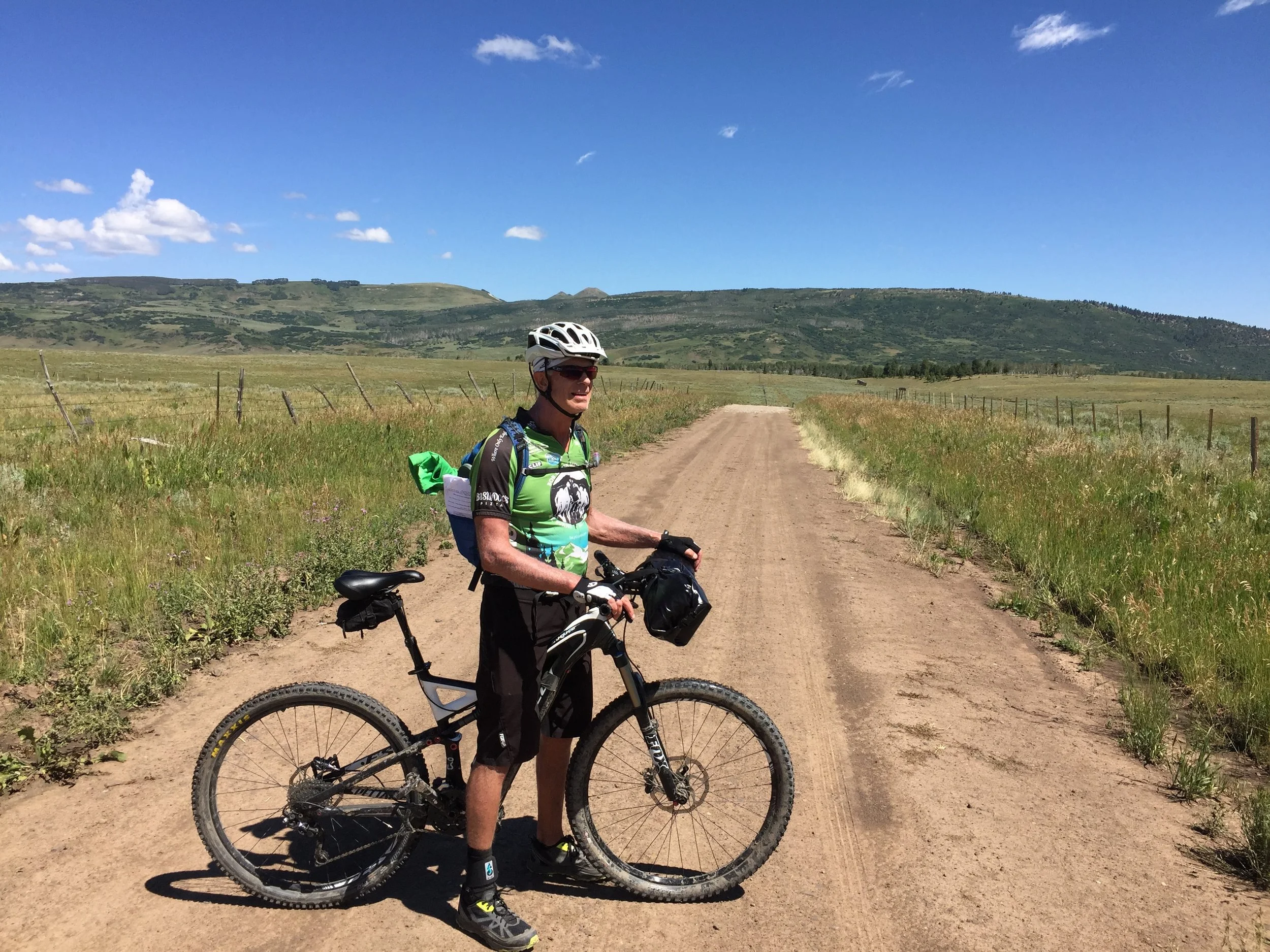  Steve on the Uncompahgre' Plateau. &nbsp; 