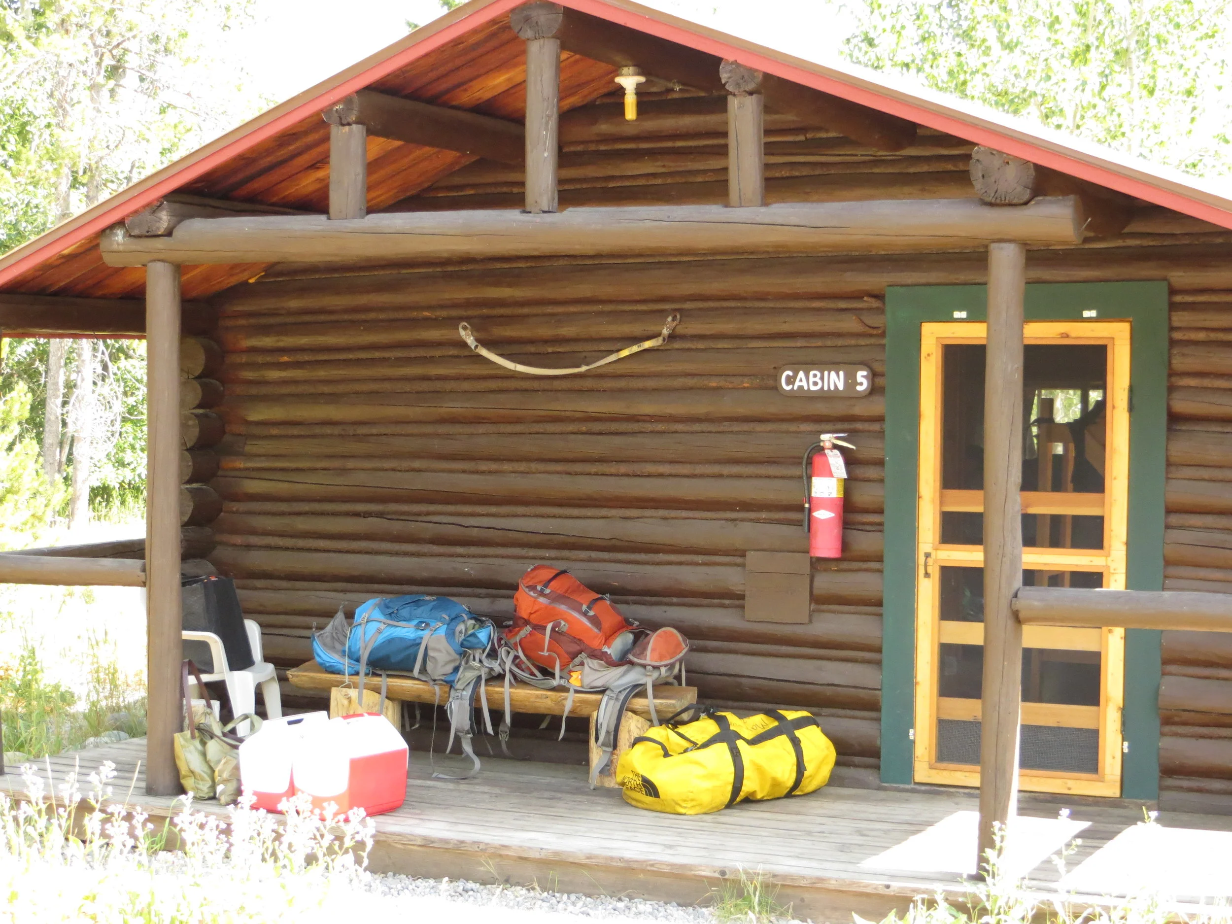  Our cabin for the night 