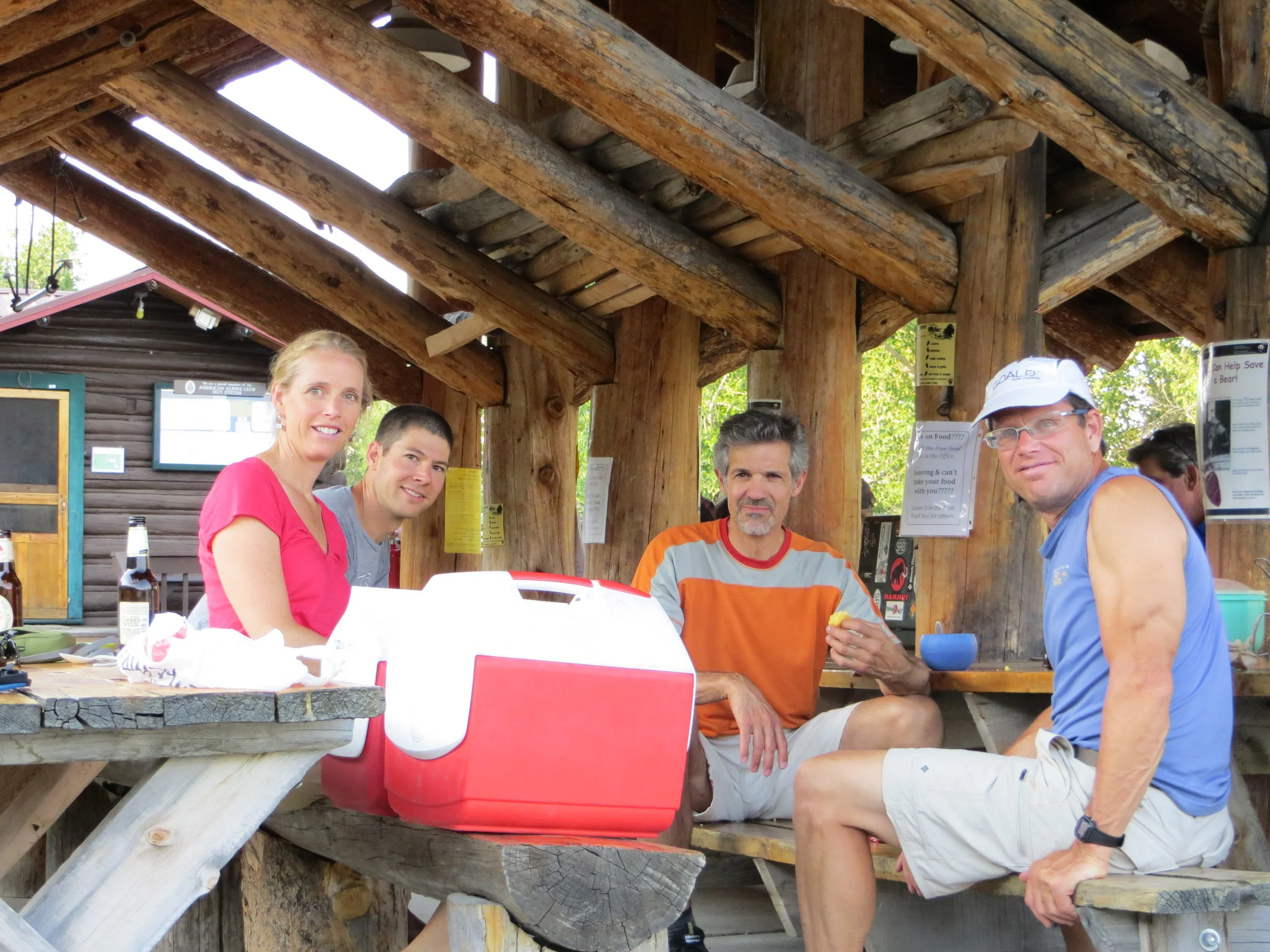  The eating area at the AAC Climbers Ranch. &nbsp;What a classic place. &nbsp;The vibe among the other climbers was chill, positive and wonderful. &nbsp; 