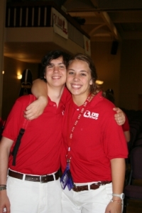 From Left to Right: Sam Giberga and Lindsey Powell.