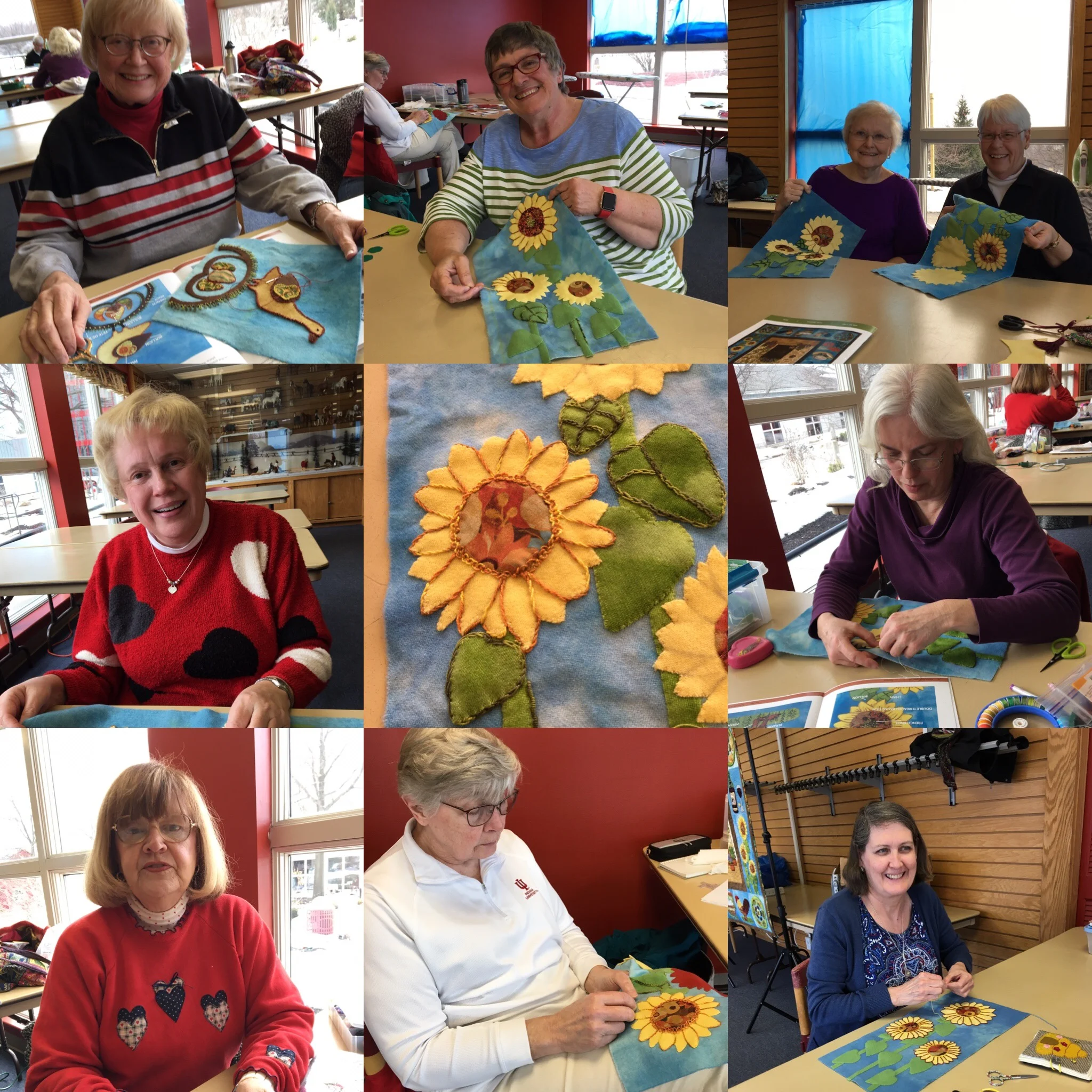 Tuscany Sunflower Class at Lake Farmpark 2018