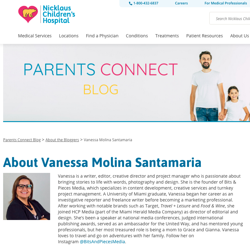 Nicklaus Children's Hospital Blog