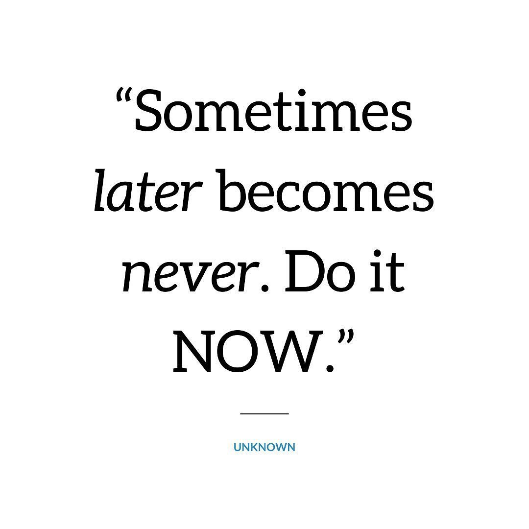 If there&rsquo;s something you&rsquo;ve been putting off, waiting for the &ldquo;right&rdquo; time, just remember you are in control of your actions &mdash; and the time may never be just right. ⏰

If you&rsquo;re passionate about something, start no