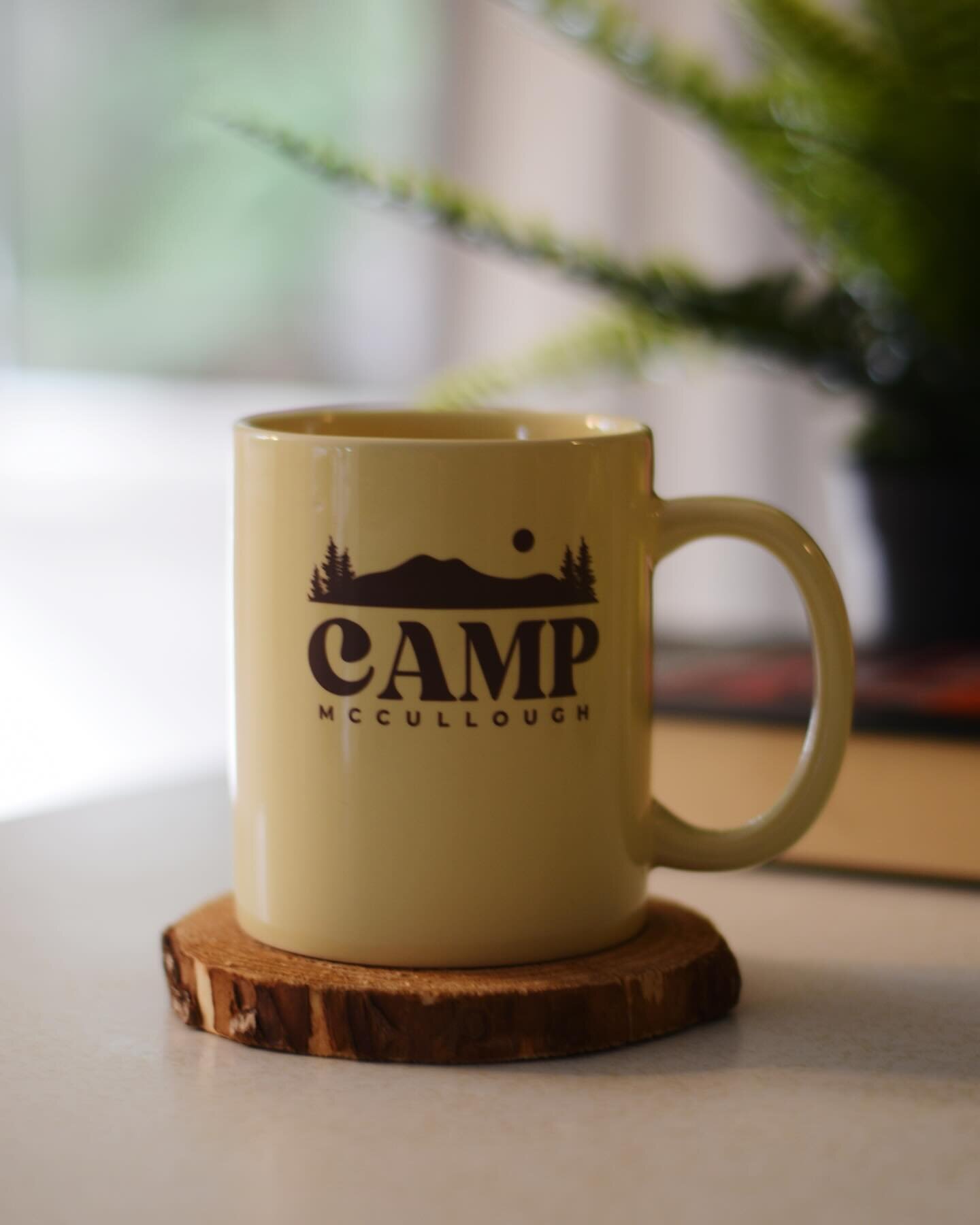 COMING SOON! New Camp McCullough mugs will be available soon on our website! May not quite be the same as sitting on the boat dock drinking coffee in the morning, but it sure will be close.