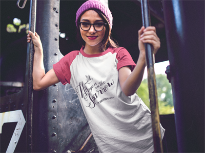 His Sparrow Baseball Tee