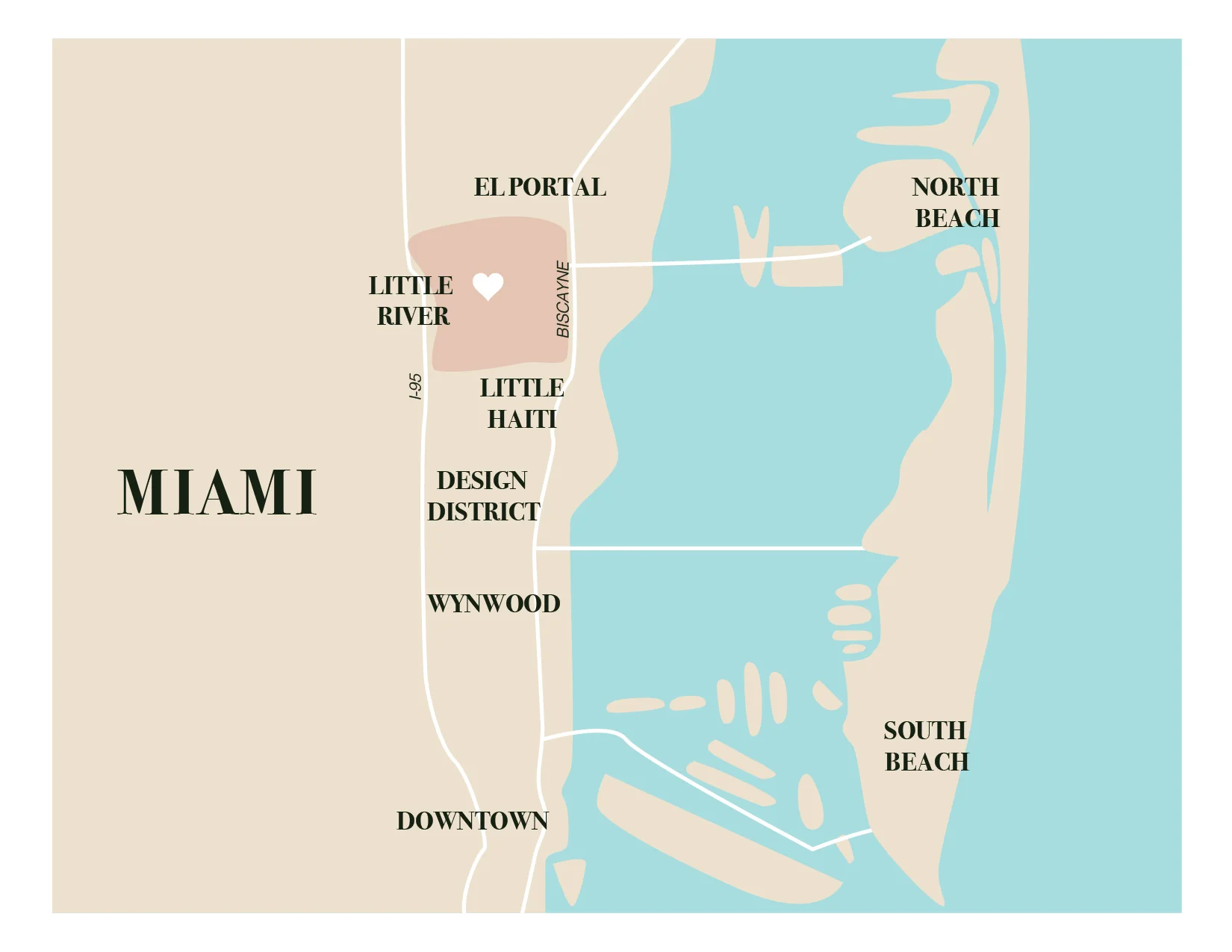 Little River is in the heart of Miami's newest wave of development, just north of the Design District and south of posh suburban areas
