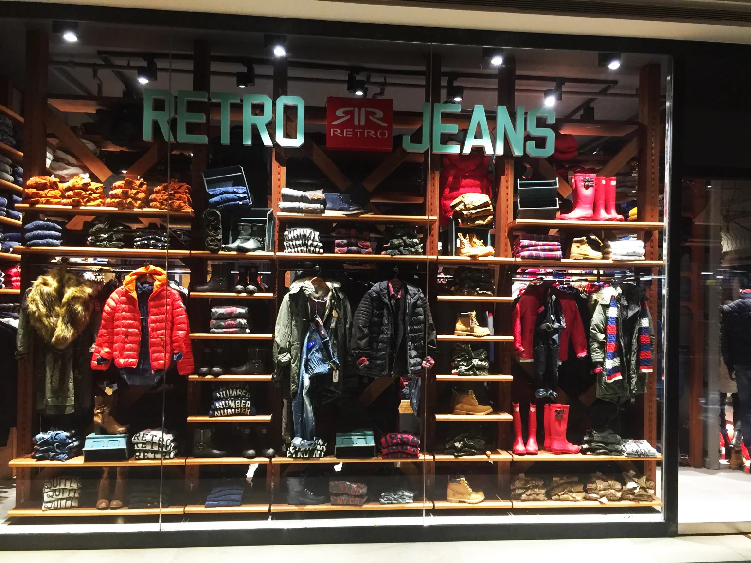 retro jeans shop