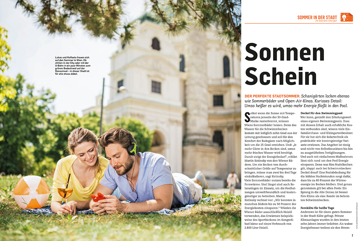 24h Energie customer magazine by Wien Energie