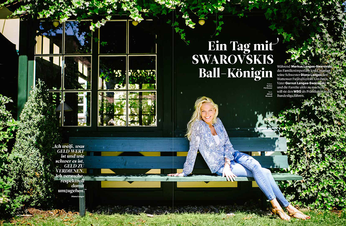 Diana Swarovksi for Seitenblicke Magazin