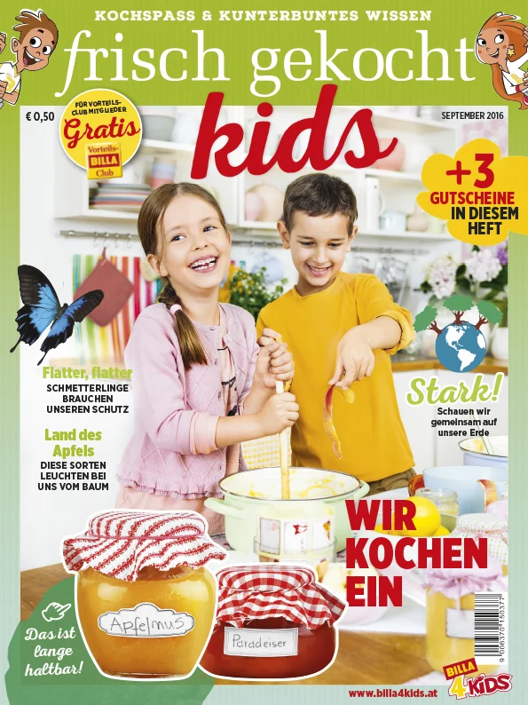Billa frisch gekocht kids Cover