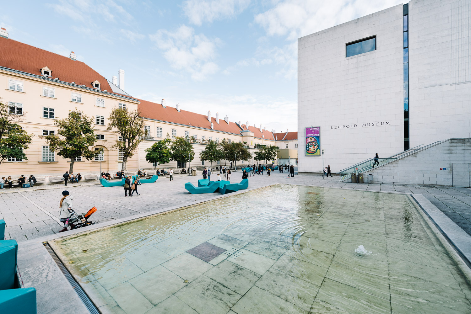 MQ Courtyard, Vienna